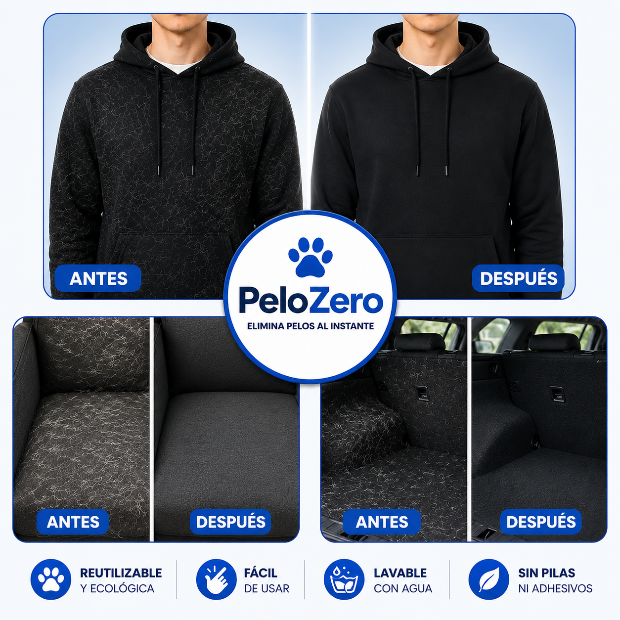 DI ADIÓS A LOS PELOS CON PELOZERO
